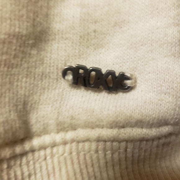 VINTAGE ROXY- WARM ZIP UP JACKET W/ FAUX FUR HOOD/LG/ NWOT - Picture 8 of 16